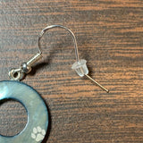 Mother of Pearl Cat Themed Earring & Pendant Set
