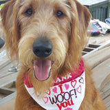 I Woof You / Over the Collar Bandana