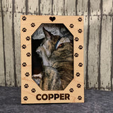 Paw Print Photo Frame