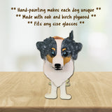 Aussie / Australian Shepherd Eyeglass Holder