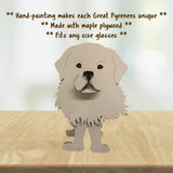 Great Pyrenees Eyeglass Holder