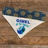 Gimel All the Treats Dog Bandana / Hannukah Over the Collar Dog Bandana