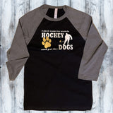 Watch Hockey & Pet the Dog/Cat Shirt