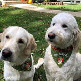 Happy Turkey Day / Thanksgiving Dog Bandana