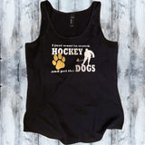 Watch Hockey & Pet the Dog/Cat Shirt