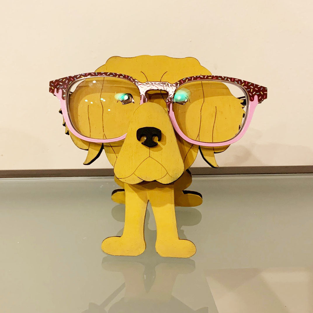Golden Retriever Eyeglass Holder Mydeye