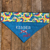 Kisses Free / Over the Collar Dog Bandana