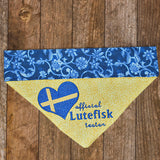 Official Lutefisk Tester / Over the Collar Dog Bandana