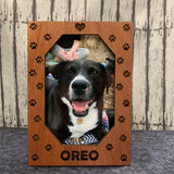 Paw Print Photo Frame