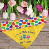 So Eggcited / Over the Collar Dog Bandana