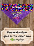 W & HJ - Sassy Pants / Over the Collar Dog Bandana