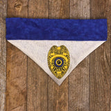 Police / Over the Collar Dog Bandana