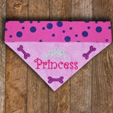 Princess / Over the Collar Dog Bandana