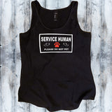 Service Human - Do Not Pet Shirt