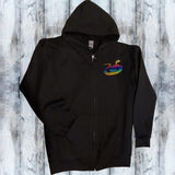zip-up holographic snake