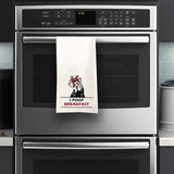 I Poop Breakfast Tea Towel / Country Flour Sack Cotton Towel