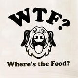 WTF Tea Towel / Dog Themed Flour Sack Cotton Towel - Mydeye
