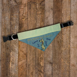 Will Work for Treats / Over the Collar Dog Bandana