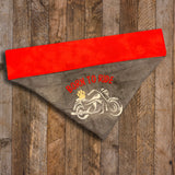 Born to Ride / Over the Collar Dog Bandana