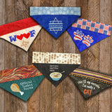 Holiday Bandana Gift 6 - Pack / Over the Collar Dog Bandanas Pack #3