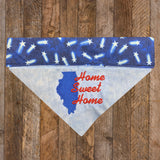 Home Sweet Home States / Over the Collar Dog Bandana