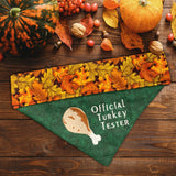 Official Turkey Tester / Thanksgiving Dog Bandana