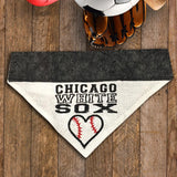 Chicago White Sox / Over the Collar Dog Bandana - Mydeye