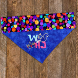W & HJ - Fan Club Logo / Over the Collar Dog Bandana
