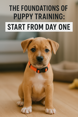 The Foundations of Puppy Training: Start from Day One