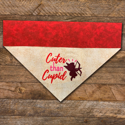 Cuter than Cupid / Over the Collar Dog Bandana