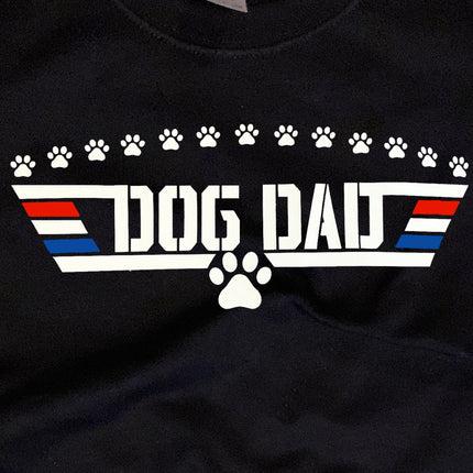 Dog Dad Patriotic Long Sleeve T-Shirt