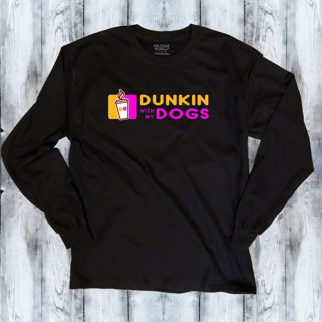 Dunkin Coffee with the Dog Long Sleeve T-Shirt