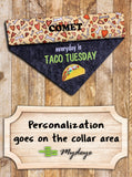 Taco Tuesday / Over the Collar Dog Bandana