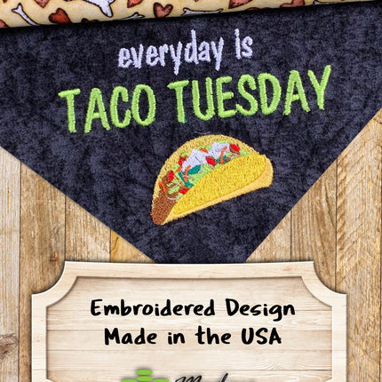 Taco Tuesday / Over the Collar Dog Bandana