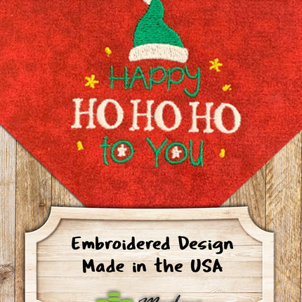 Happy Ho Ho Ho to you / Christmas Dog Bandana