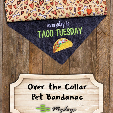 Taco Tuesday / Over the Collar Dog Bandana