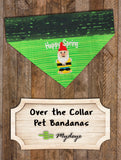 Springtime Gnomes / Over the Collar Dog Bandana