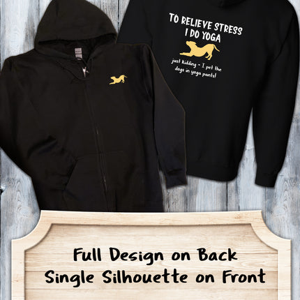 I do Yoga Zip-Up Hoodie