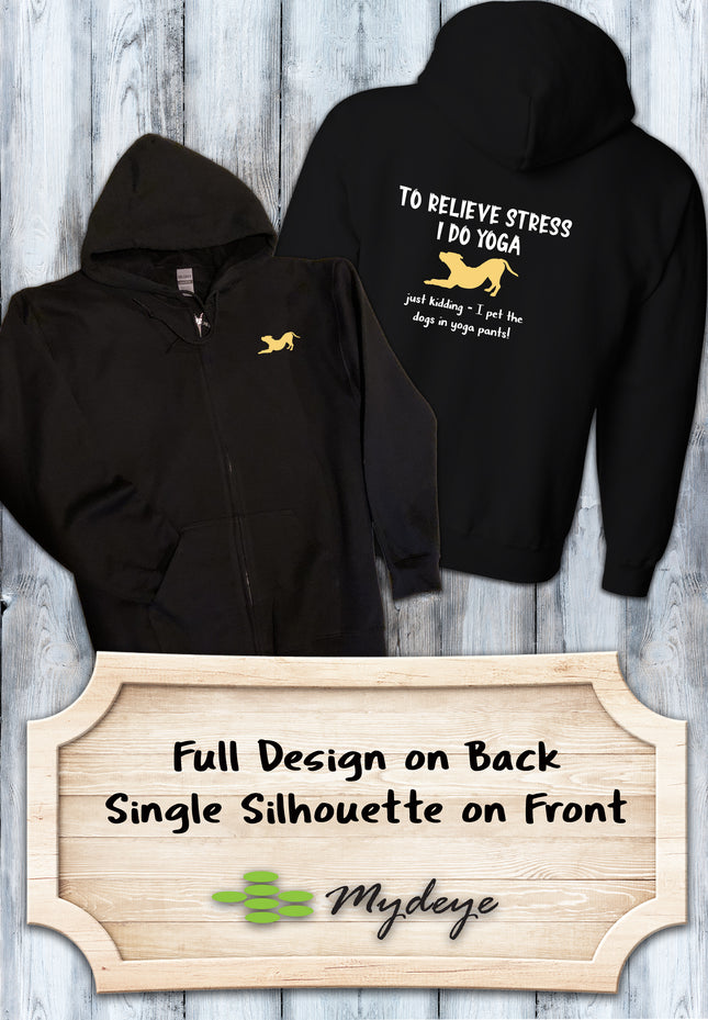 I do Yoga Zip-Up Hoodie