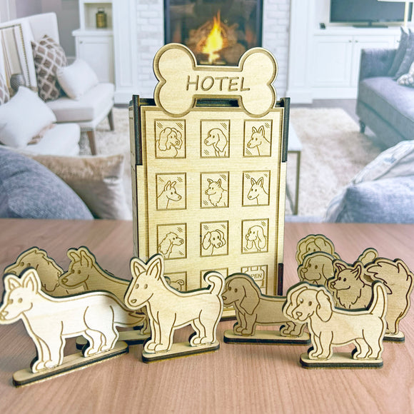 Dog Hotel Kids Play Set