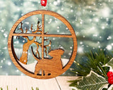 3D Labrador Christmas Ornament - Perfect for Dog Lovers!