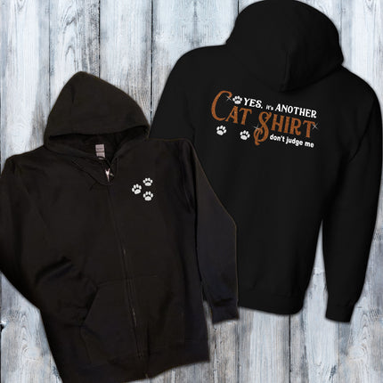 Cat Shirt - Don't Judge Me Shirt