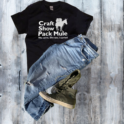 Craft Show Pack Mule T-Shirt