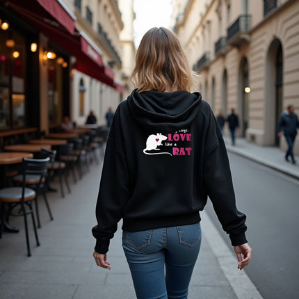 Nothing Says Love like an Exotic Pet Zip-Up Hoodie
