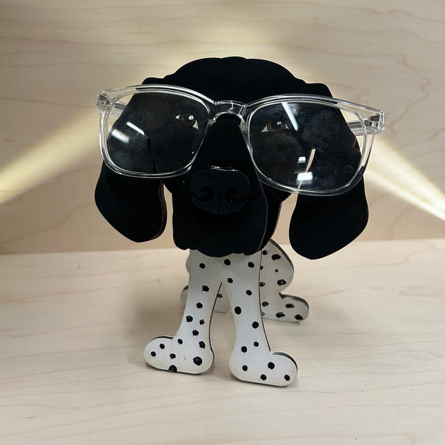 German Shorthaired Pointer Eyeglass Holder: Breed Specific Hand-Painted Wood Art