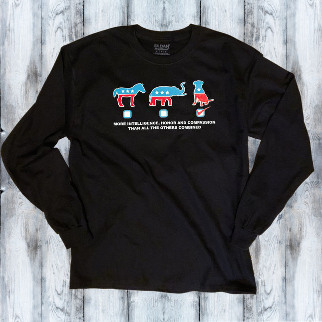 Vote Dog Long Sleeve T-Shirt