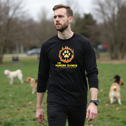 Hungry Games Long Sleeve T-Shirt - May the Dogs be Ever in Your Favor
