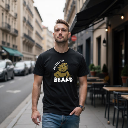 Respect the Beard - Bearded Dragon T-Shirt