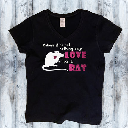 Nothing Says Love like an Exotic Pet V-Neck T-Shirt