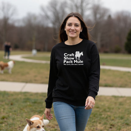 Craft Show Pack Mule Long Sleeve T-Shirt